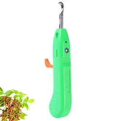 Ergonomic Rustproof Garden Hand Shears with Micro - Tip Scissors (Green)