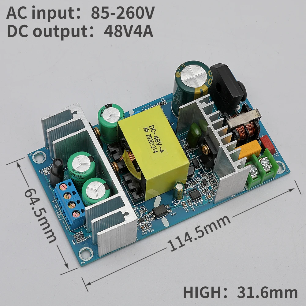 HF100W-D-A ALIMENTATION (5V / 10A) - (12V / 4A)