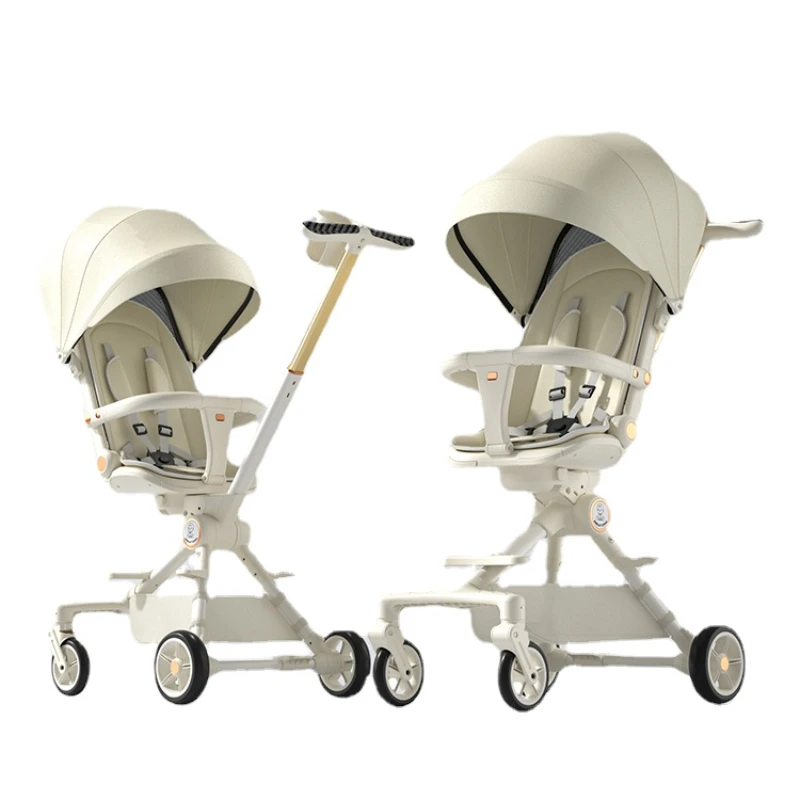 

Sitting and Lying Baby Stroller Two-Way Super Lightweight Children's Baby Stroller