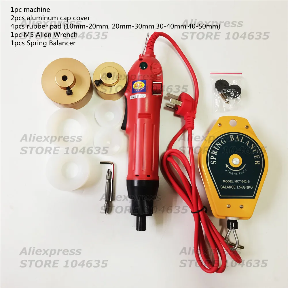 Portable Electric Bottling Screw Tightening Capping Machine Automatic Security Ring Plastic Bottle Twist Off Capper Capping Tool fortiktok ring bluetooths remote control fingertip selfie video controller automatic page turner browsing for mobile phone