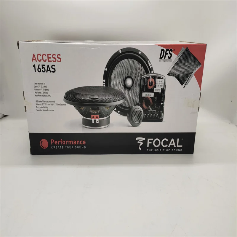 1 Sets Focal Access 165AS Max 120W 2Way Separated Kits Performance Component Car Speaker Hi Quality Made In France
