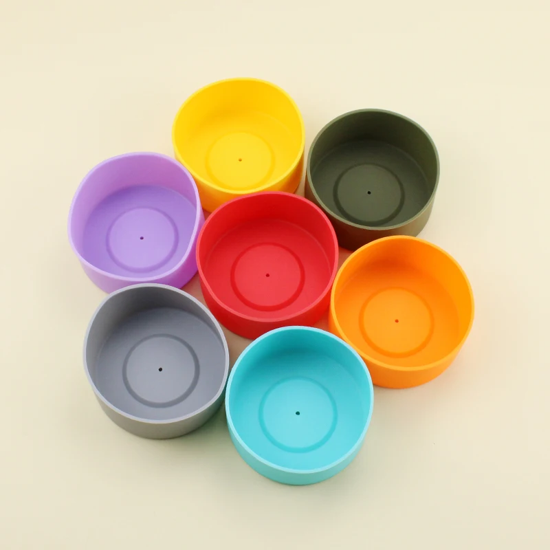 7.5cm Silicone Boot for Stanley 40 oz Quencher Adventure Tumbler Handle Bottom Sleeve for Ice Flow Flip 30oz 20oz Water Bottle