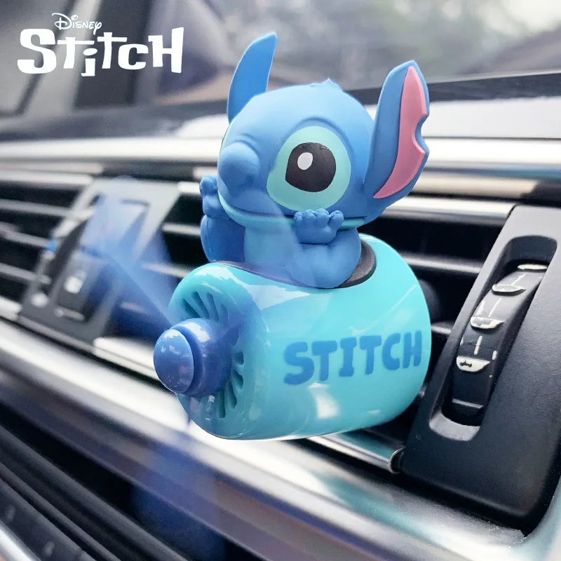 Stitch Air Freshener Car Perfum Kawaii Propeller Outlet Vent