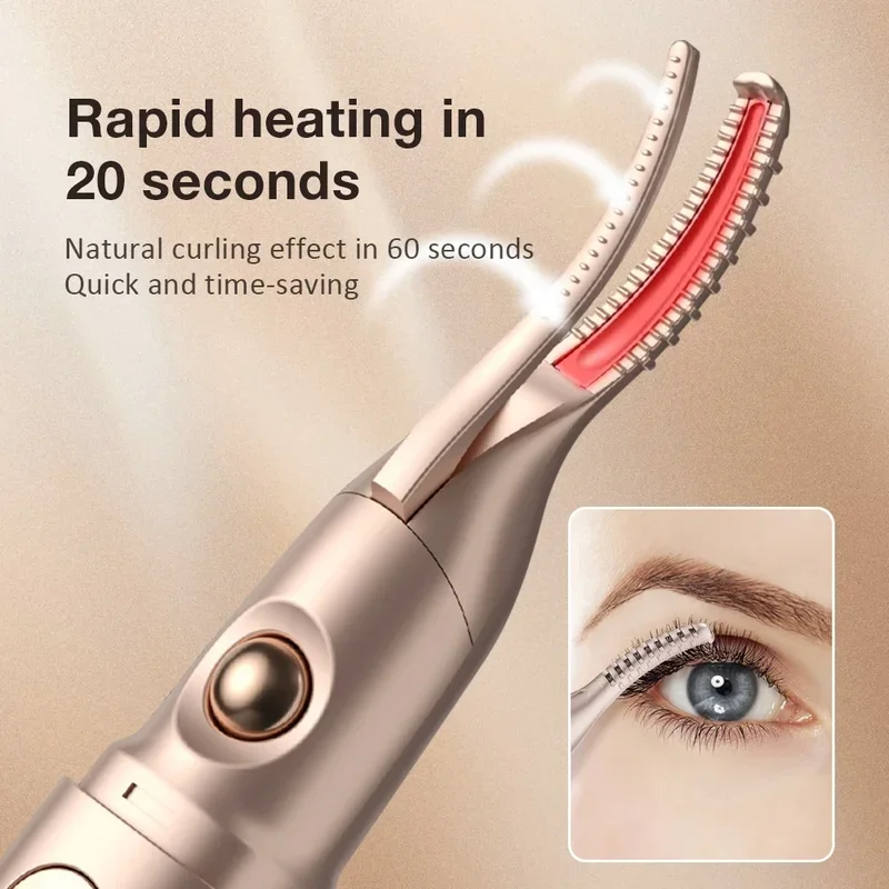 Heating Eyelash Curler Multifunctional 2-in-1 Electric Eyelash Curler And Eyebrow Trimmer Eyebrow Shaver Ear Nose Hair Trimmer eyebrow trimmer set,eyebrow trimmer,eyebrow razor set,eyebrow razor,eyebrow scissors,eyebrow trimmer blade