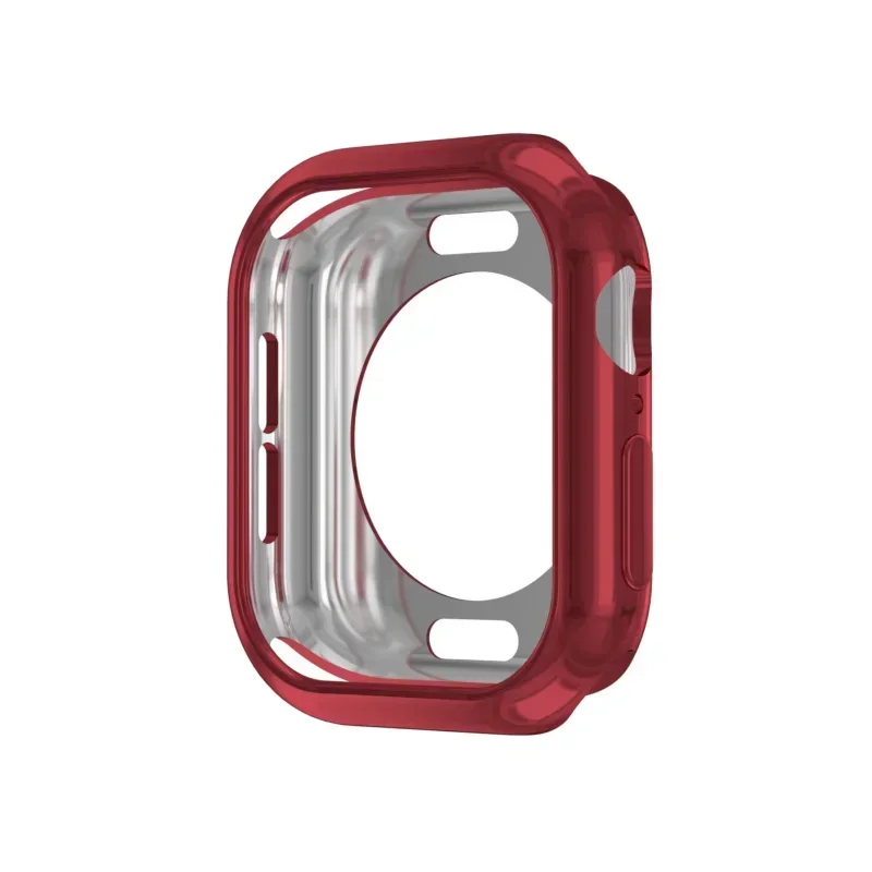 TPU Hollow Soft Bumper Shell for Apple Watch - Protective Case Cover