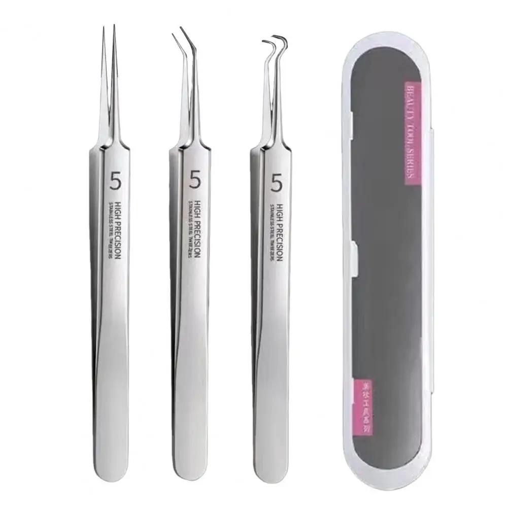 Professional Blackhead Remover Kit Blackhead Extractor Set Professional Remover Tweezers for Healthy for Complexion