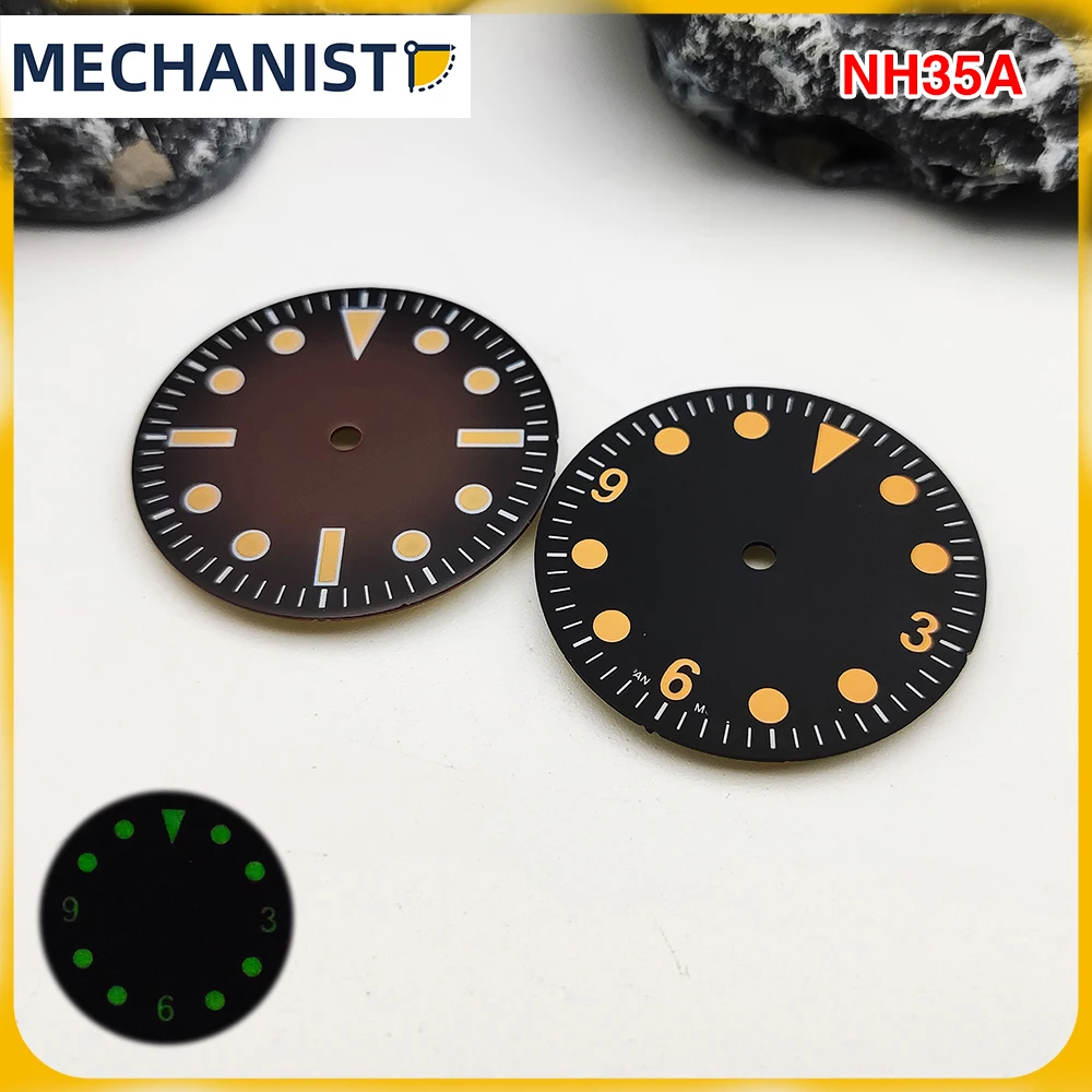 

​ Machinist - 28.5mm dial modified vintage dial green luminous adapted to NH35/36/4r caliber vintage watches