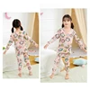 100% Cotton Boys Pajamas Sets Toddlers 2 to 3 4 5 6 7 8 9 10 11 12 13 14 Years Long Sleeve Navy Blue Astronaut Print Pj for Kids 3
