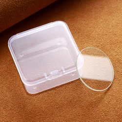 Crystal Clear Round Watch Glass - 1.5mm Thick - 2pcs (Diameter 33.5mm)