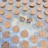 12pcs 33x47x50mm Glass Bottles Clear Drifting Christmas Small Cork Stoppers Wedding Jars Birthday Party 50ml Wishing Bottle 1