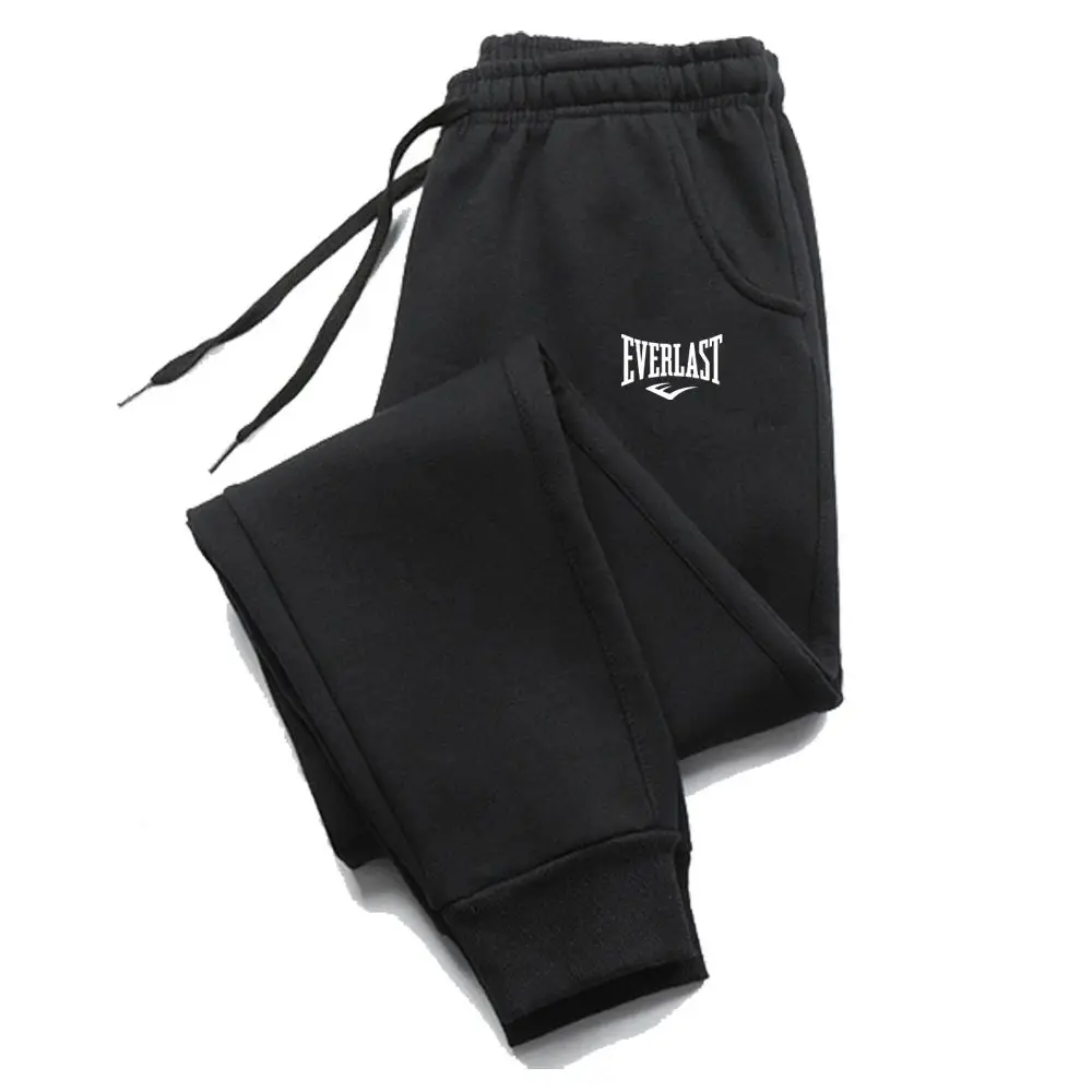 New Printed Pants Autumn EVERLAST Men/Women Running Pants Joggers Sweatpant Sport Casual Trousers Fitness Gym Breathable Pants 6
