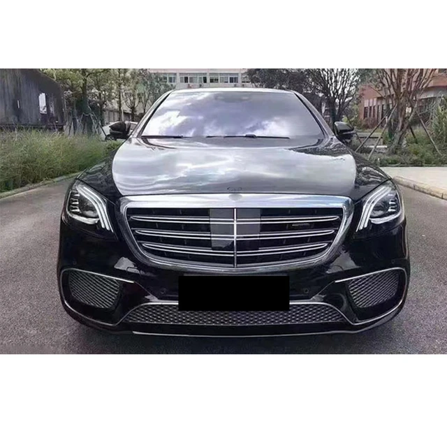 For 2013-2017 Mercedes W222 Upgrade 2018+ S65 Amg Style Facelift Front  Bumper+headlight - Body Kits - AliExpress