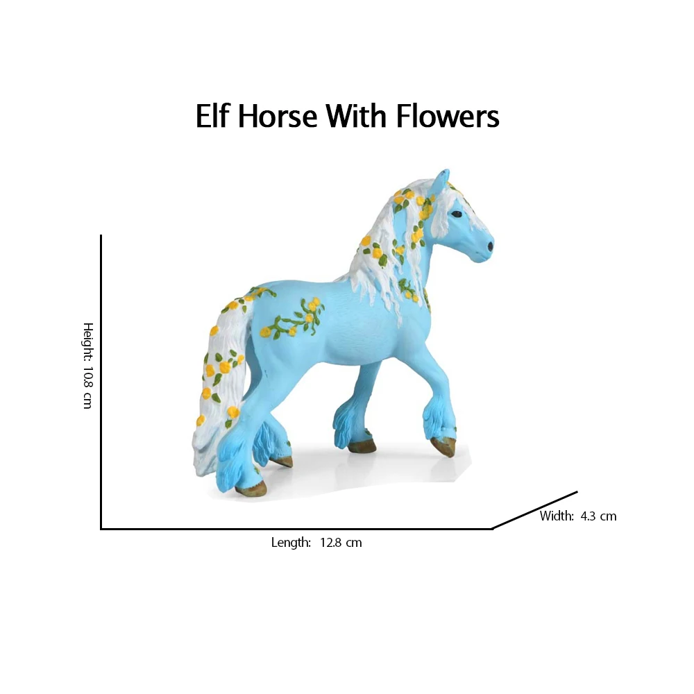 Figuras de caballos, animales de juguete, cuarto de Libiza, Havlin