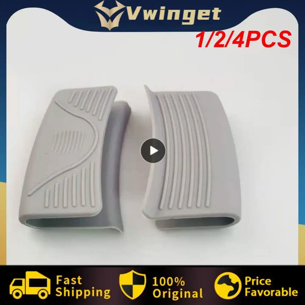 

1/2/4 шт. Противоскользящие силиконовые уплотненные термоизоляционные противоскользящие перчатки кухонные принадлежности жаропрочная посуда