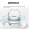 Home Wireless Bluetooth Audio Transparent HIFI Stereo Subwoofer with Colorful Atmosphere Desktop Speaker Support AUX TF Card 4