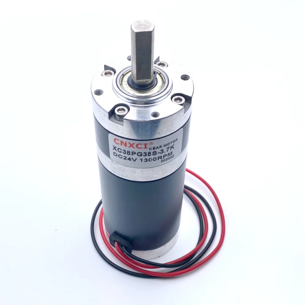 8mm eixo 12v 24v high torque low speed geared 38mm 02