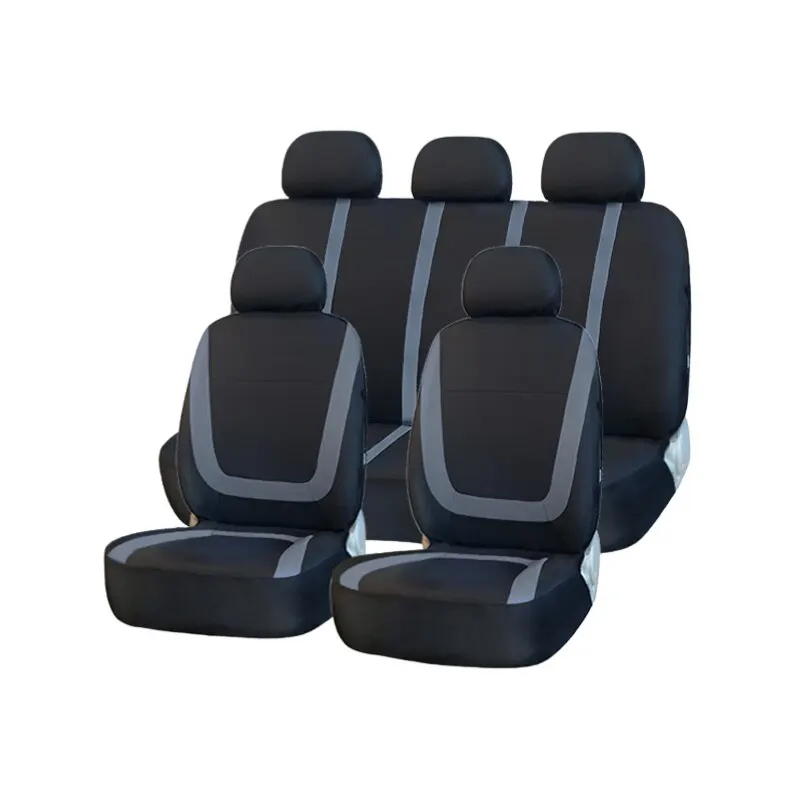 CarSeatCoverFullSetClothUniversalPolyesterBreathableWashable