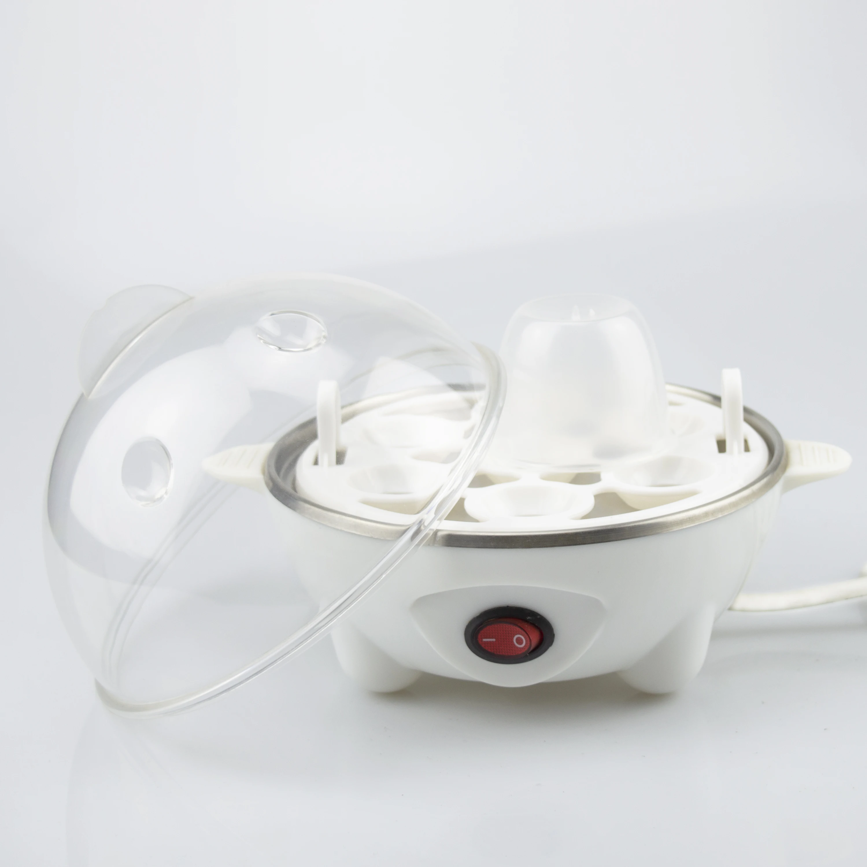 OEM/ODM 350w 7 eggs electric egg cooker high quality Auto-off Fast rapid egg boiler 4