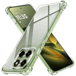 Shockproof TPU Case with Transparent Frame - Four - Corners Protective Cover for Motorola Moto G37 (Clear)