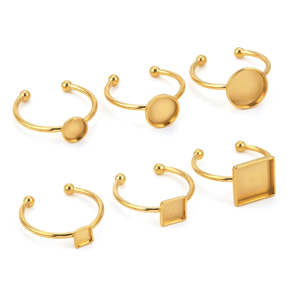Adjustable Ring Blank Set 4