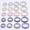 1Pc 25-40mm Round Glass Floating Living Picture Locket Pendant Crystal Memory Relicario Coin Holder Colgantes Jewelry Finding 1