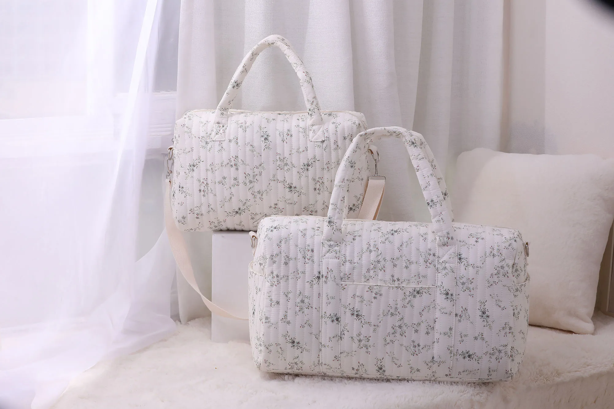 Trending Large Capacity Outdoor Travel Weeknder bolsas de pa&ntilde;ales Babies Mommy Baby Maternity Bag The Diaper Bag