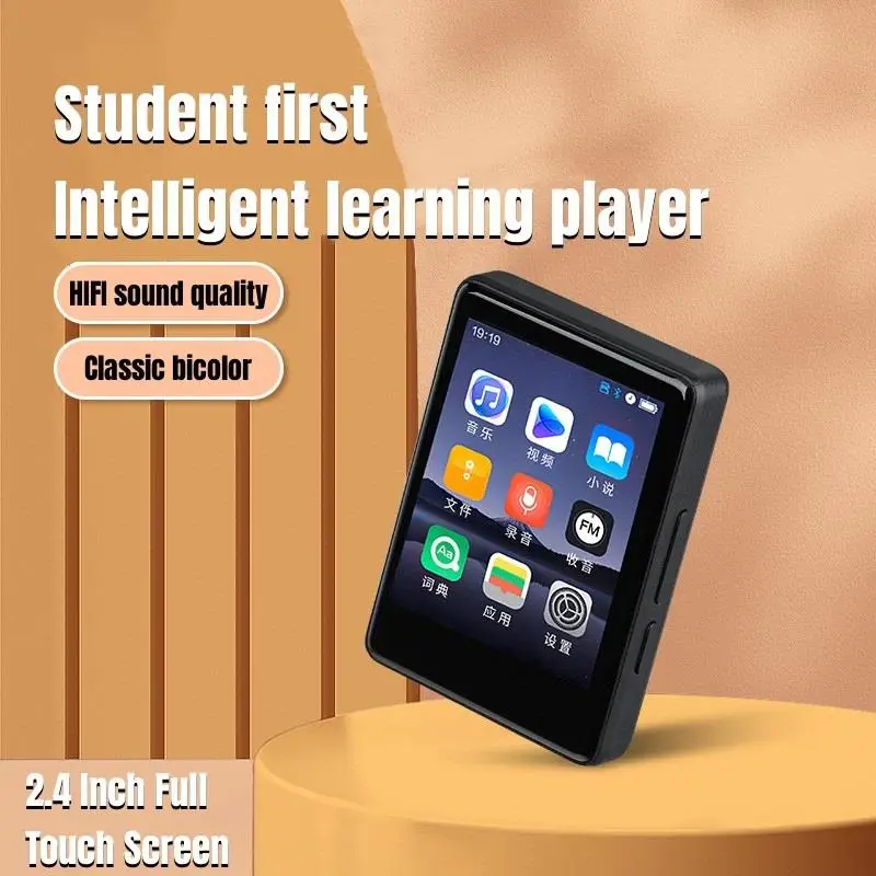 

2,4 дюймовый сенсорный экран MP4 плеер Bluetooth электронная книга обучение HD интеллектуальное шумоподавление запись Внешний видео плеер MP3