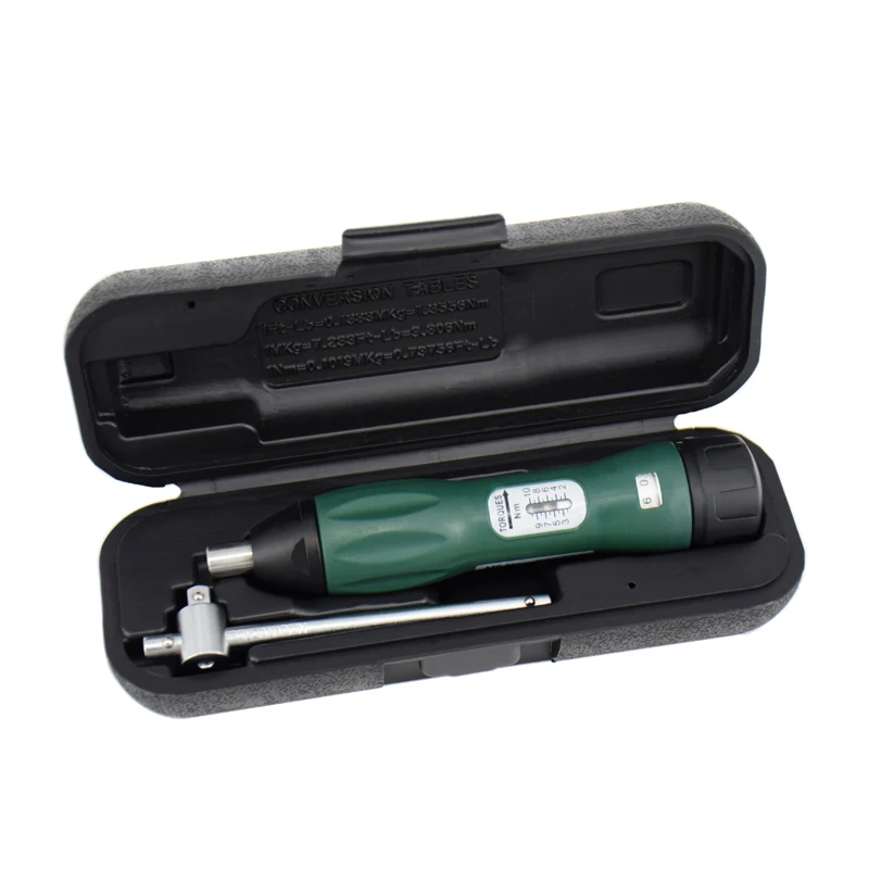 WISRETEC High-Precision Adjustable Torque Screwdriver 2-10NM Hexagon Hole Reaches The Preset Value And Slips