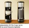 Single Serve Coffee Maker, K Cup Coffee Machine: Compatible with K-Cup Pods and Ground Coffee, Brew 6 to 12oz Cup Drip Coffee 5