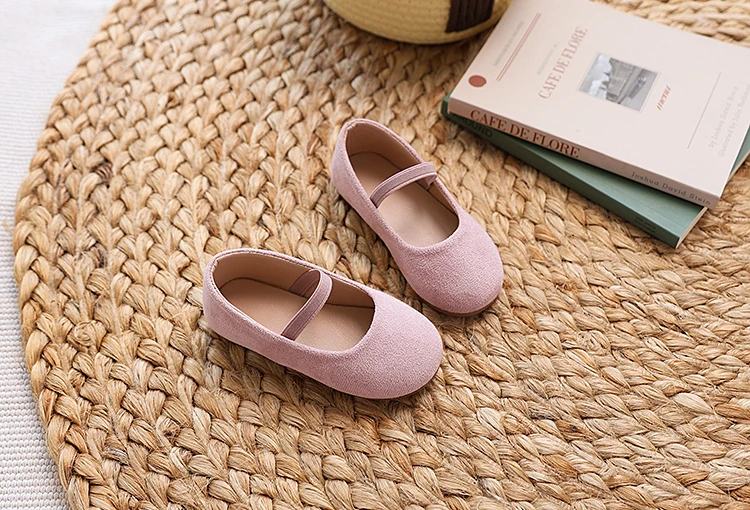 Mode Kinder Ballett Kleider Schuhe Frühling Herbst Neue Mädchen Leder Schuhe Prinzessin Einfache Casual Kinder Flache Schuhe Non-slip sohle – Detail 25