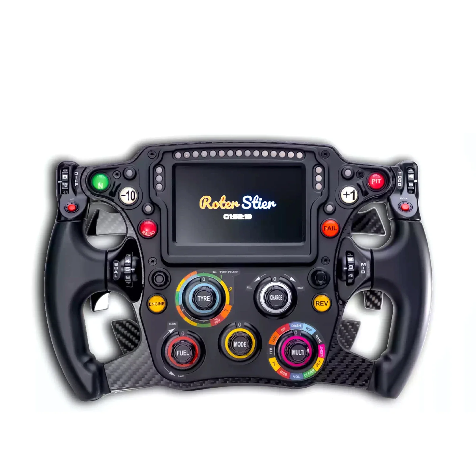 Formula Wheel レーシングシミュレーション用 ステアリングホイール 異なるレーシングシミュレーターに最適なステアリングホイールの
