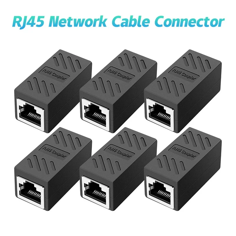 Multiplicare Rj45 1/5/10/20Pcs RJ45 Coupler Ethernet Cable Coupler LAN Connector Cat7 ...
