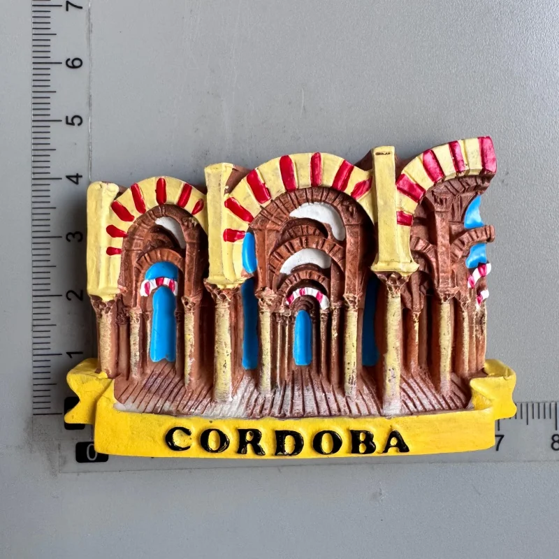 Magnete da frigorifero Siviglia Spagna, souvenir turistico, decorazione creativa