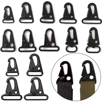 1PC New Alloy Eagle Mouth Replacement Hook Belt Carabiner Strap Buckle Hanging Carabiner Clips Outdoor Climbing Tool