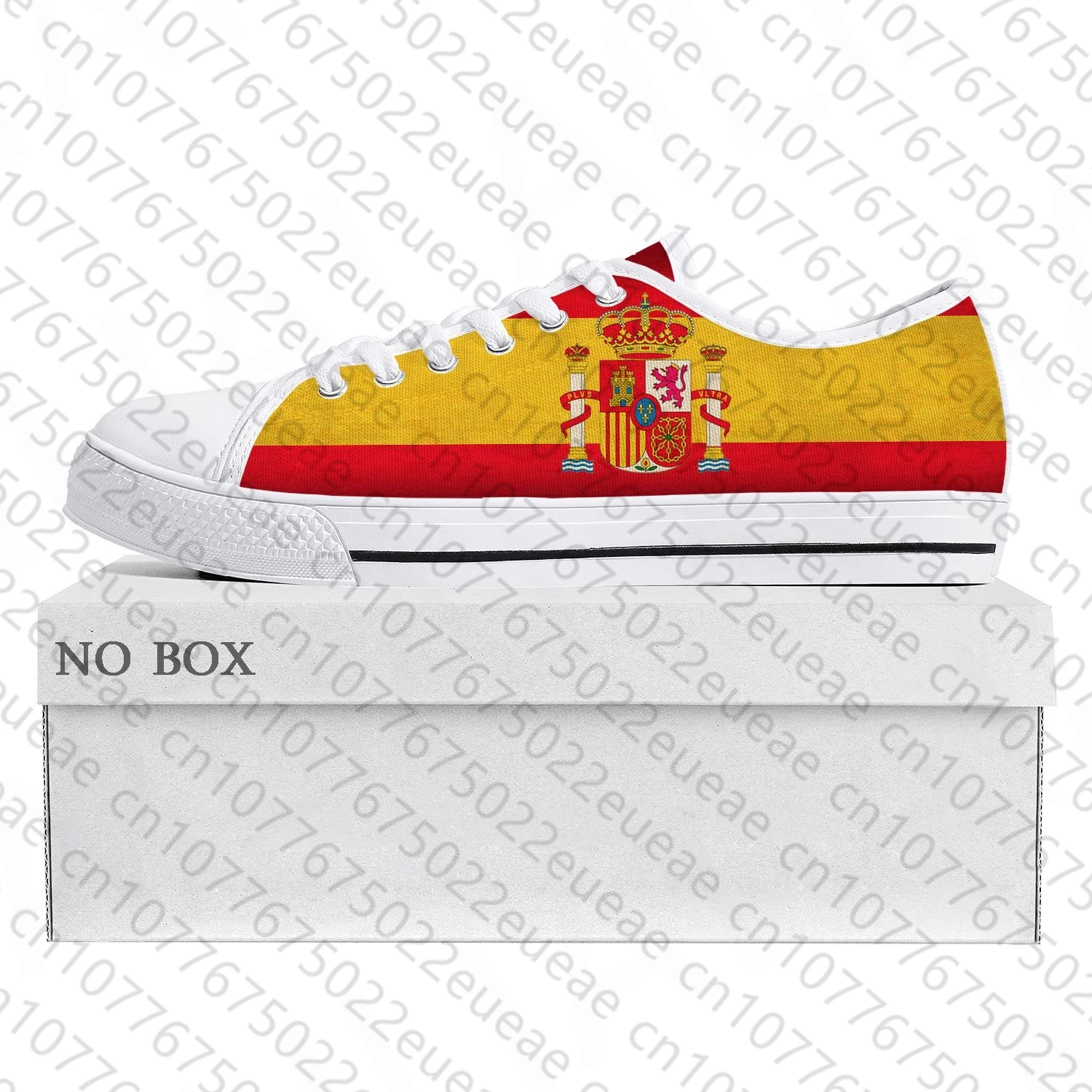 

Spanish Flag Low Top High Quality Sneakers Mens Womens Teenager Canvas Sneaker Spain Prode Casual Couple Shoes Custom Shoe
