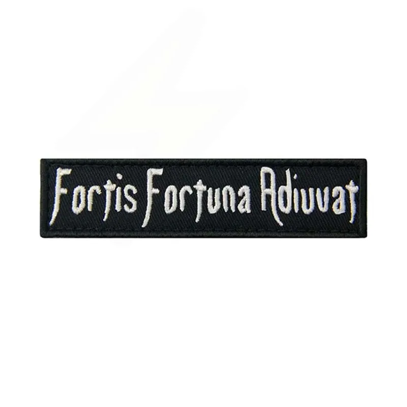 Inspirational Embroidery Alphabet Hook and Loop Patches