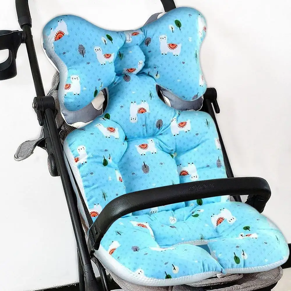 Cotton Baby Stroller Seat Pad for Newborns and Infants