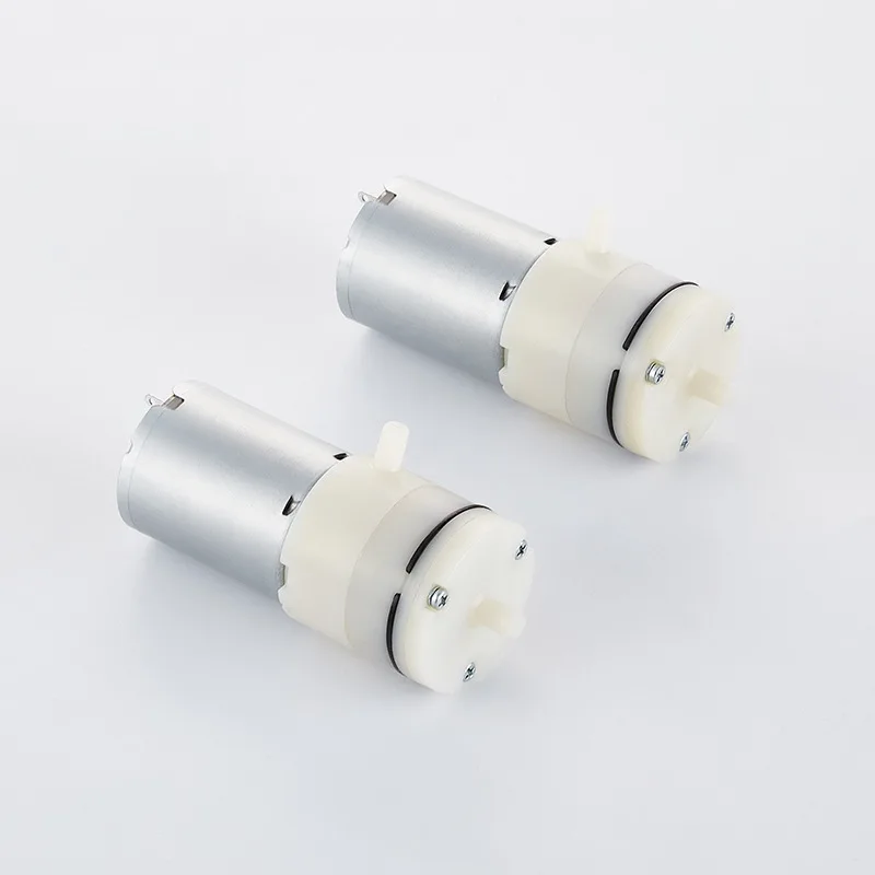 370 Micro Vacuum Pump DC 3.7V 6V 12V, Mini Air Pump for Breast Pump, Blackhead Remover, Aquarium Oxygen, Diaphragm