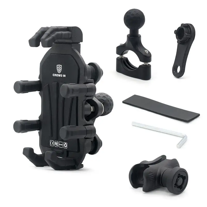 

Motorcycle Anti-theft Mobile Phone Holder Handlebar Bike Phone Mount Scooters Phone Stand For Bicycle Scooter Motorcycle