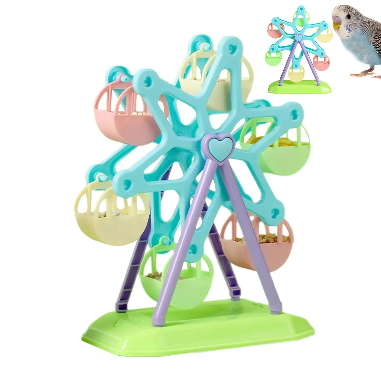 Bird Foraging Wheel Toy 2