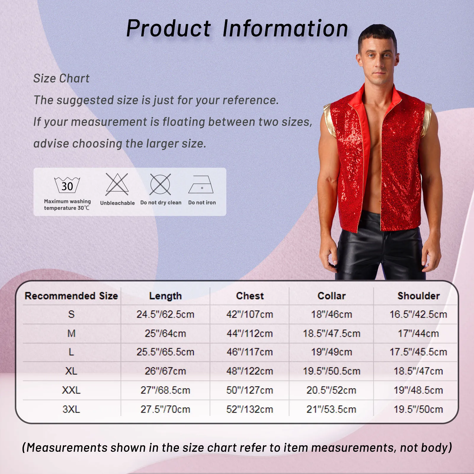 Arabian Prince Cosplay Costume Men's Fairytale Waistcoat Dress Up Costumes Halloween Roleplay Circus Fairytale Glossy Waistcoat