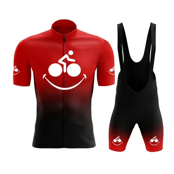 Funny Cycling Jersey Set 2023 Men Short Sleeve Cycling Clothing MTB Bike Uniform Ropa Maillot Ciclismo Summer Road Bicycle Wear 1