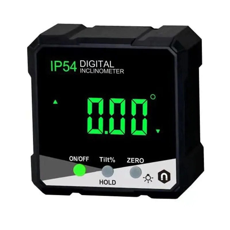 Digital Angle Finder Box Inclinometer with LCD Display, Magnetic Base for Woodworking, Construction, and Metalworking Magnetic I