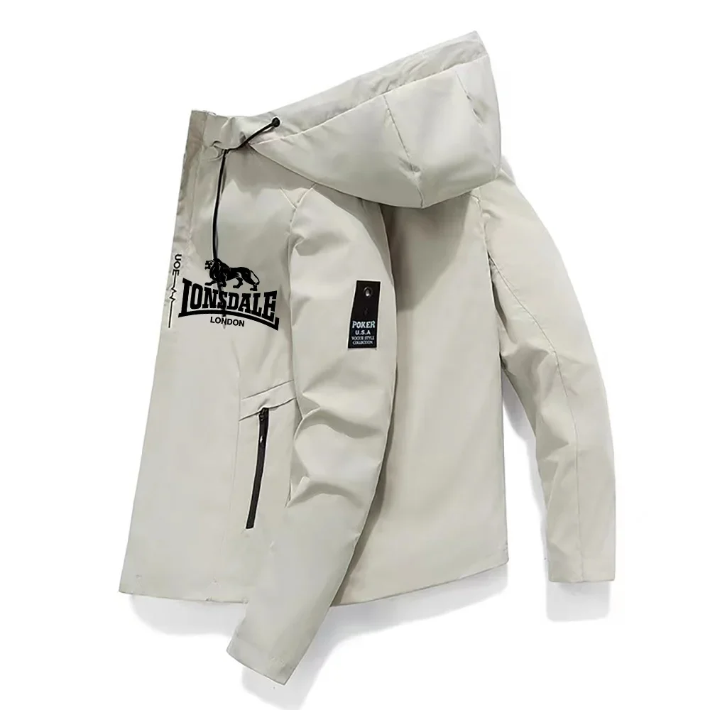 thumbnail image 1 of Chaqueta Dell Dragon Lion del Reino Unido 2024, chaqueta de la marca Lonsdale, chaqueta cortavientos para hombre, chaqueta de aventura al aire libre para primavera y otoño, 1 of 5