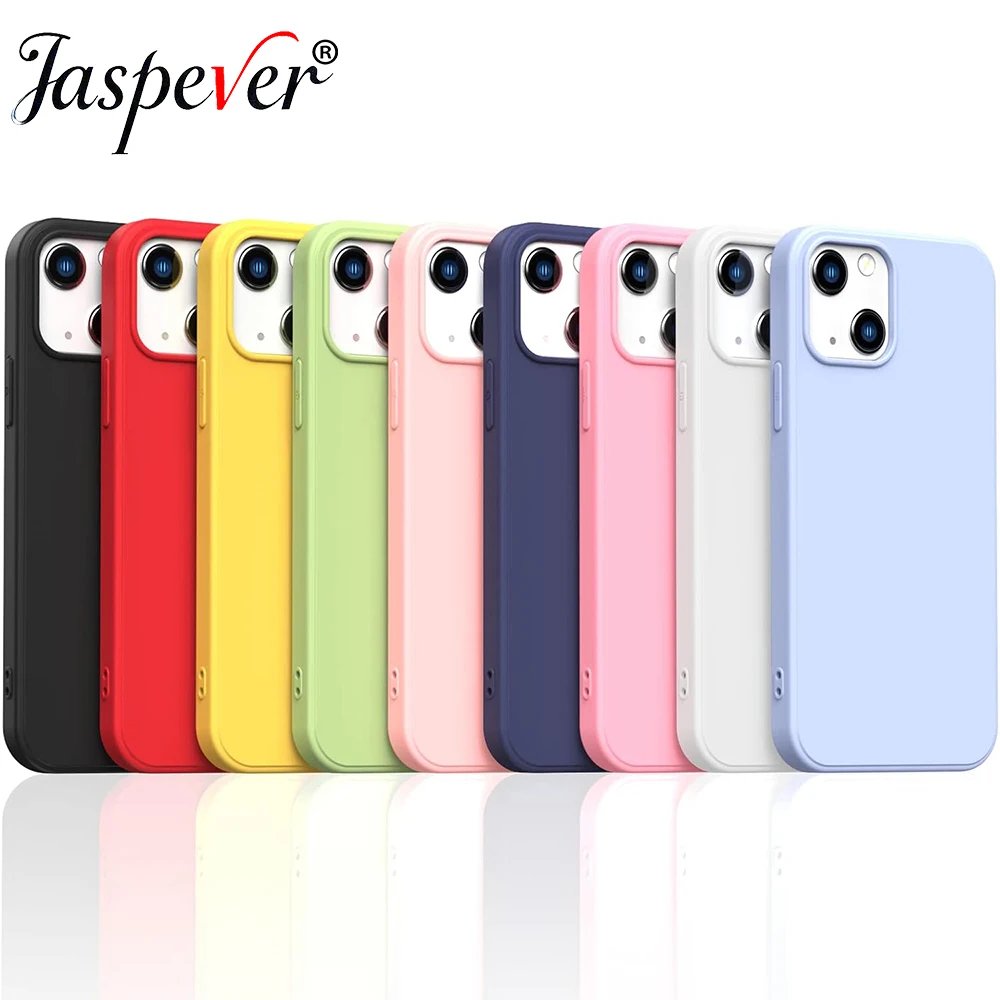 Vibrant Silicone Matte Soft Case - Luxury Ultra Thin Back Cover Shell