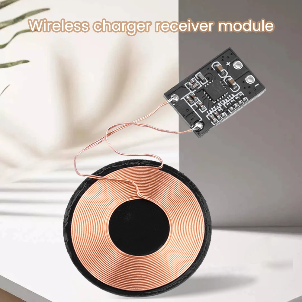 Modulo ricevitore caricabatterie wireless per telefono cellulare Apple Android Modulo di ricarica wireless Accessori caricabatterie Scheda PCBA 5V 3W/5W