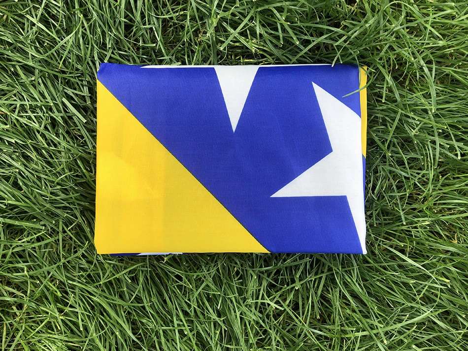 Bosnia and Herzegovina Flag - Detail Image 7