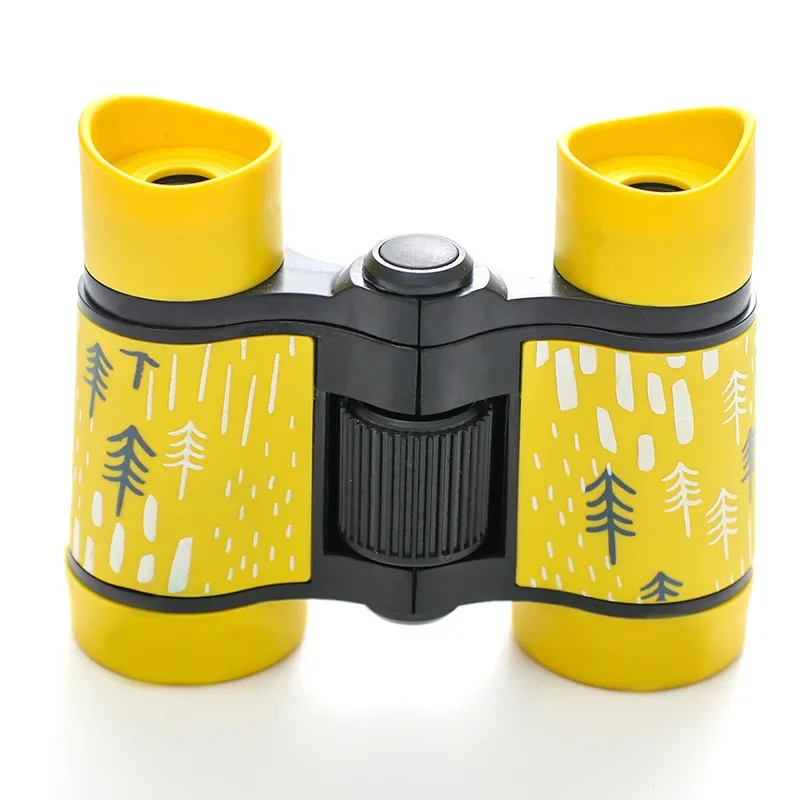 4X30mm Kids Binocular Telescope Children Educational Learning Telescope Bird Watching Folding Optics