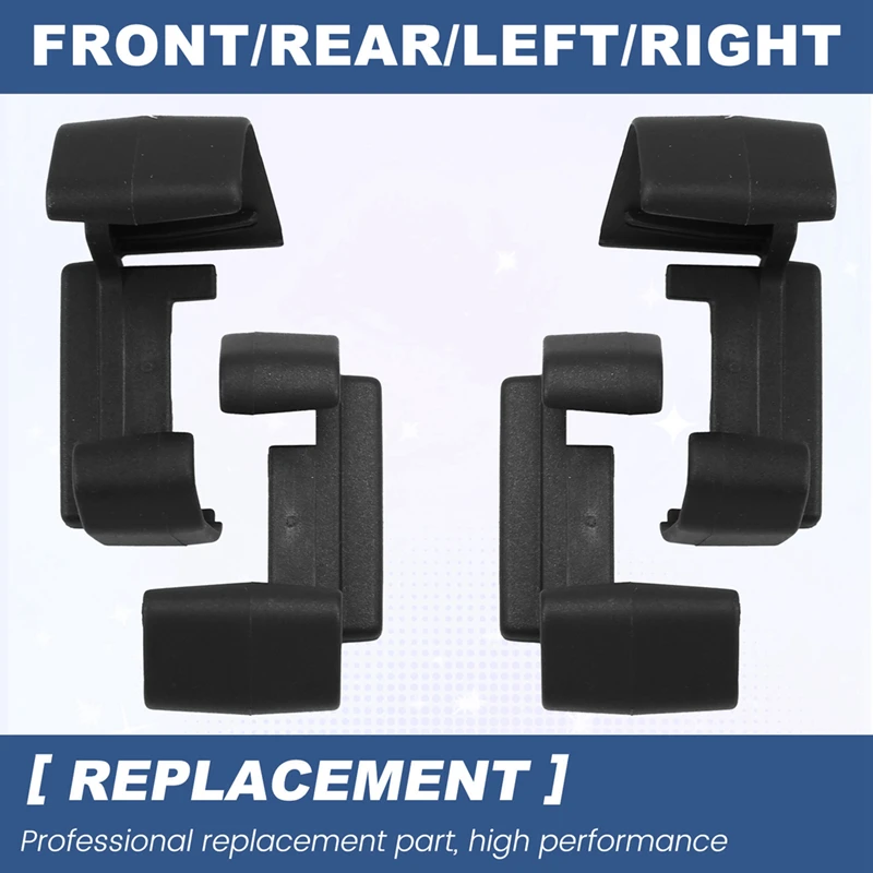 Car Seat Cover Guide Slide Plug 4PCS For VW ID.4X