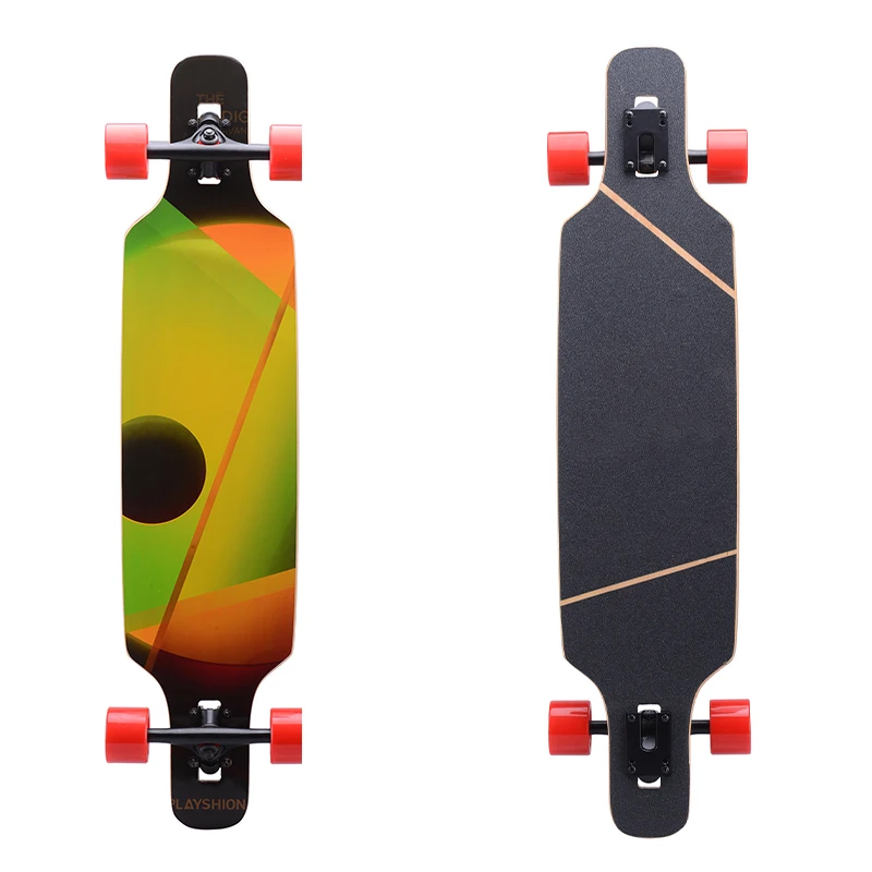 

Chinese Northeast Maple Skateboard 8 ply Drop Through Wood Long Board
